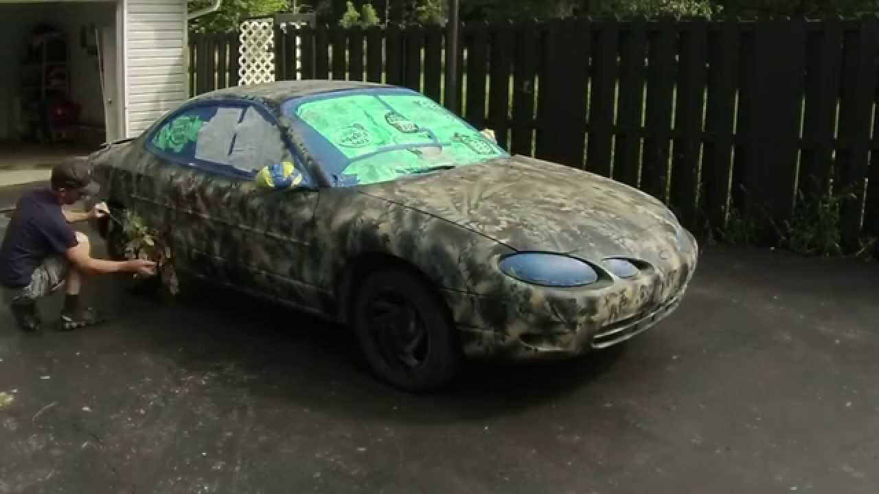 Diy realtree camo paintjob