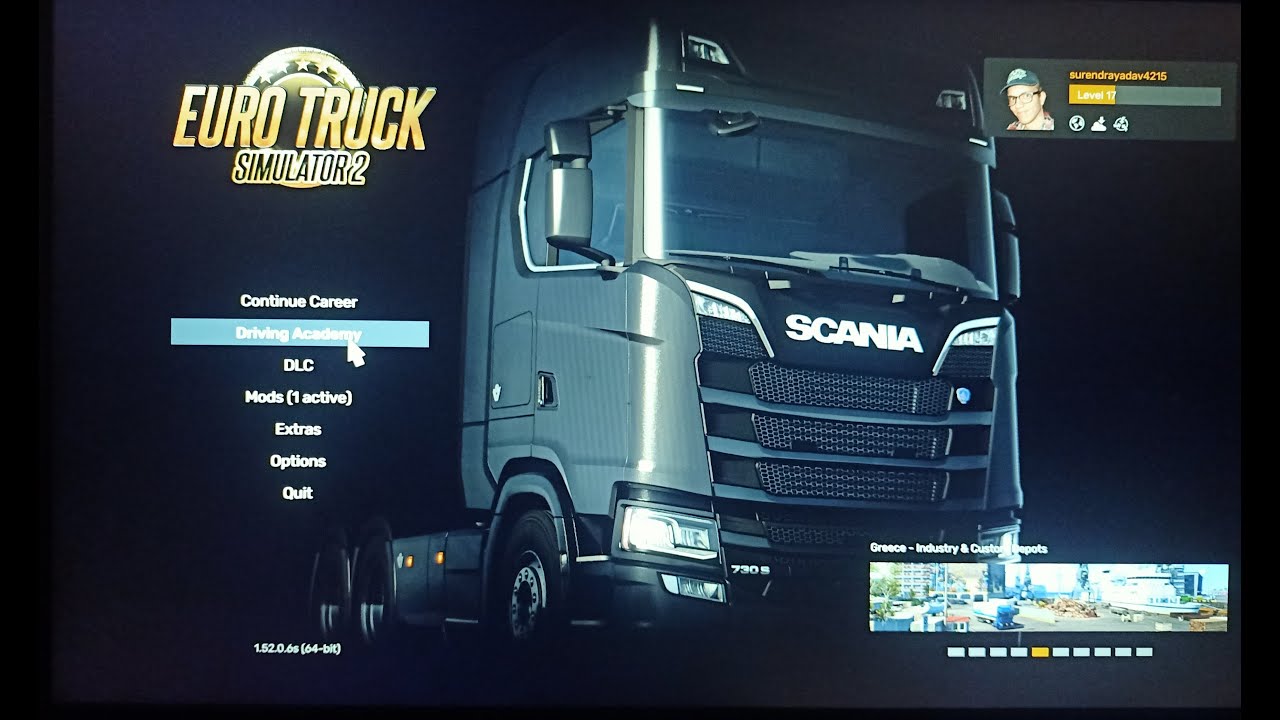 euro truck simulator 2 || New Update Driving Academy || 1.52 Update #eurotrucksimulator2 #newupdate