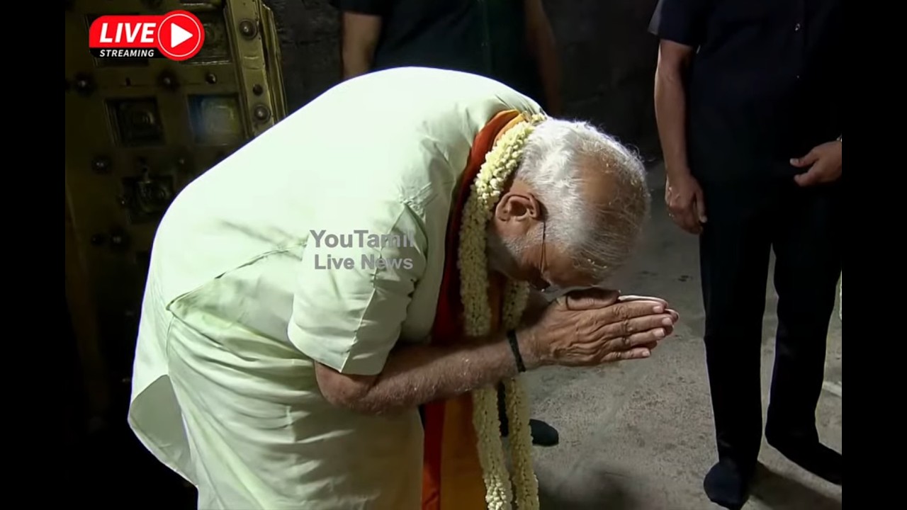 🔴 LIVE : பிரதமர் மோடி| திருப்பரங்குன்றம் அருள்மிகு சுப்பிரமணியசுவாமி கோயில் |01-03-2026| YouTamil.in