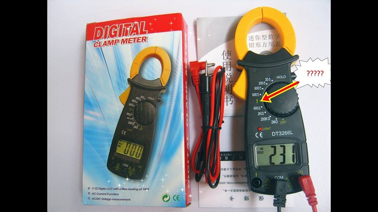 Hướng Dẫn Sử Dụng Kìm Cặp Ampe VC 3266L+ Không Phải Ai Cũng Biết.