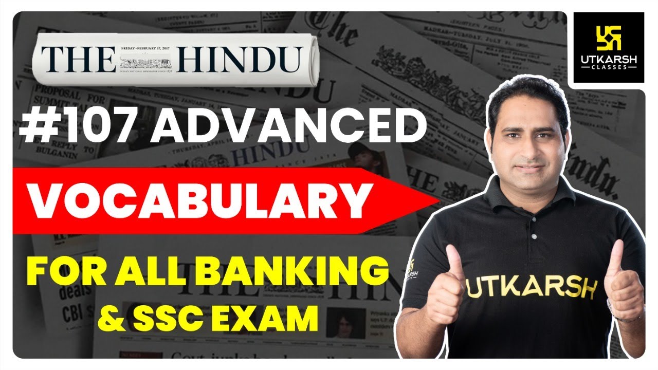 English Problem! No Problem | Top Vocabulary Show #107 By SV Singh Sir | Utkarsh Classes