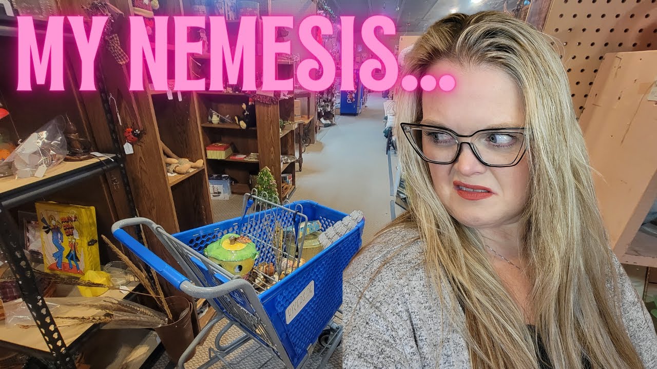 GET OUT OF HERE! SHE Is At MY Antique Mall... Shop-Along With Me!
