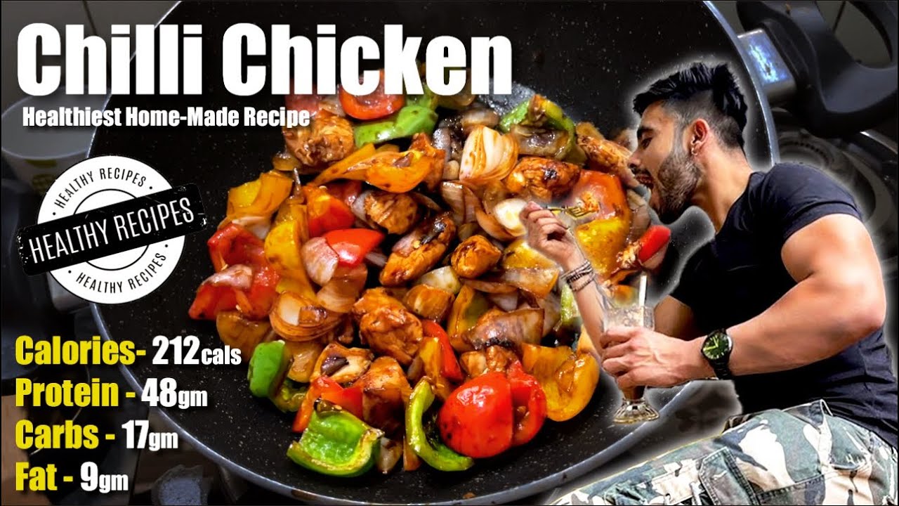 Fat Loss Recipe: How To Cook Low Calorie Chilli Chicken | Diet Hack