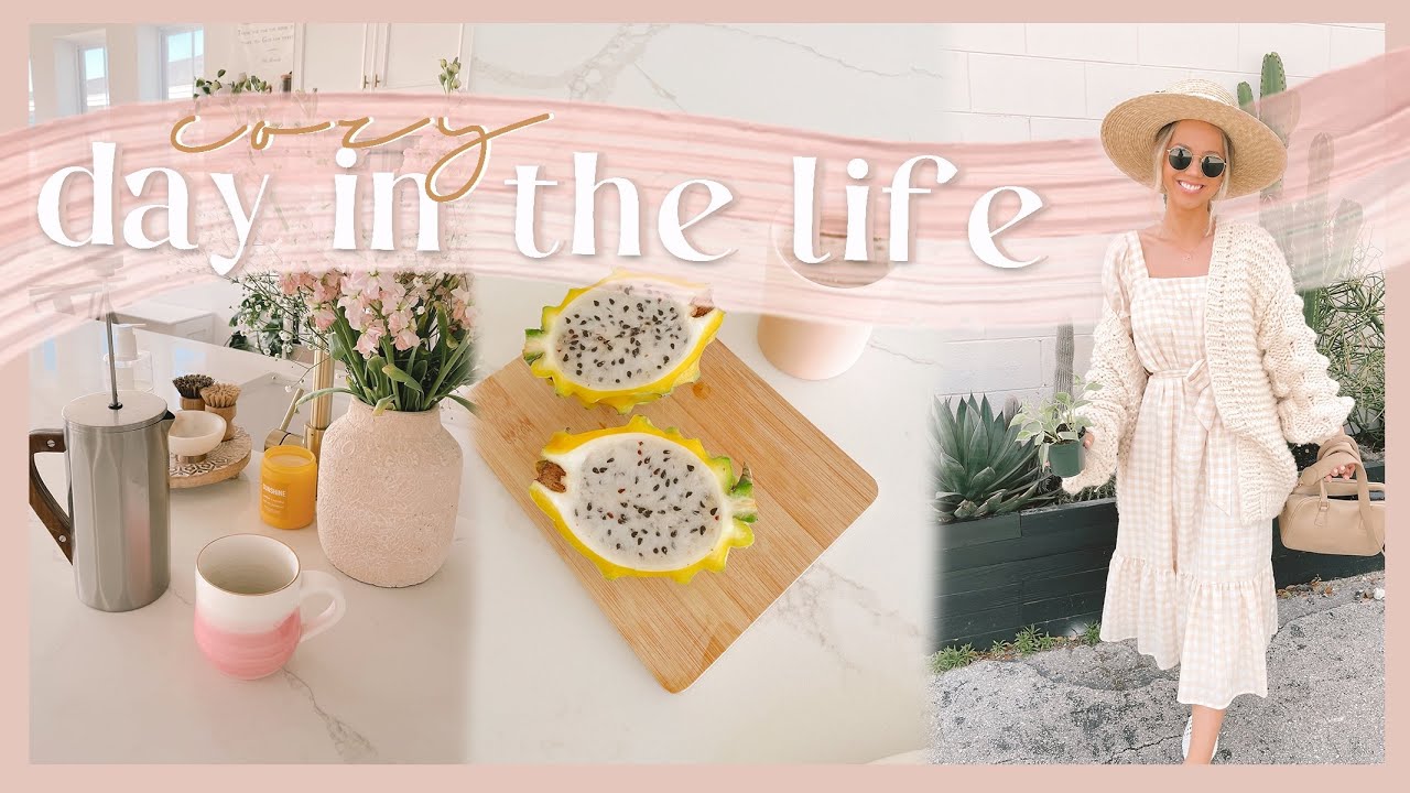 DAY IN THE LIFE | spring bucket list, trader joe's favs haul, & home projects! ✨