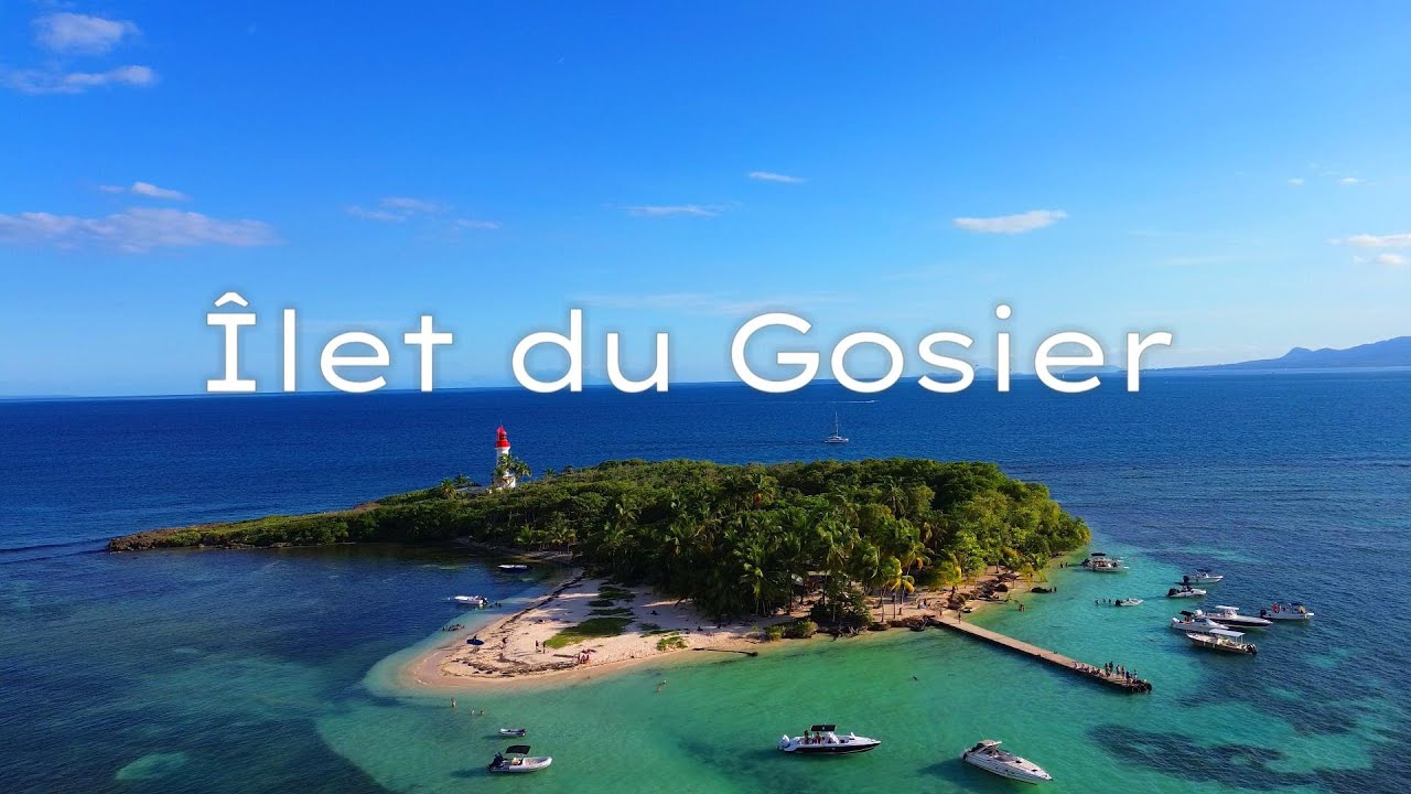 Le Gosier, Guadeloupe | Crystal Clear Waters & Lighthouse Island