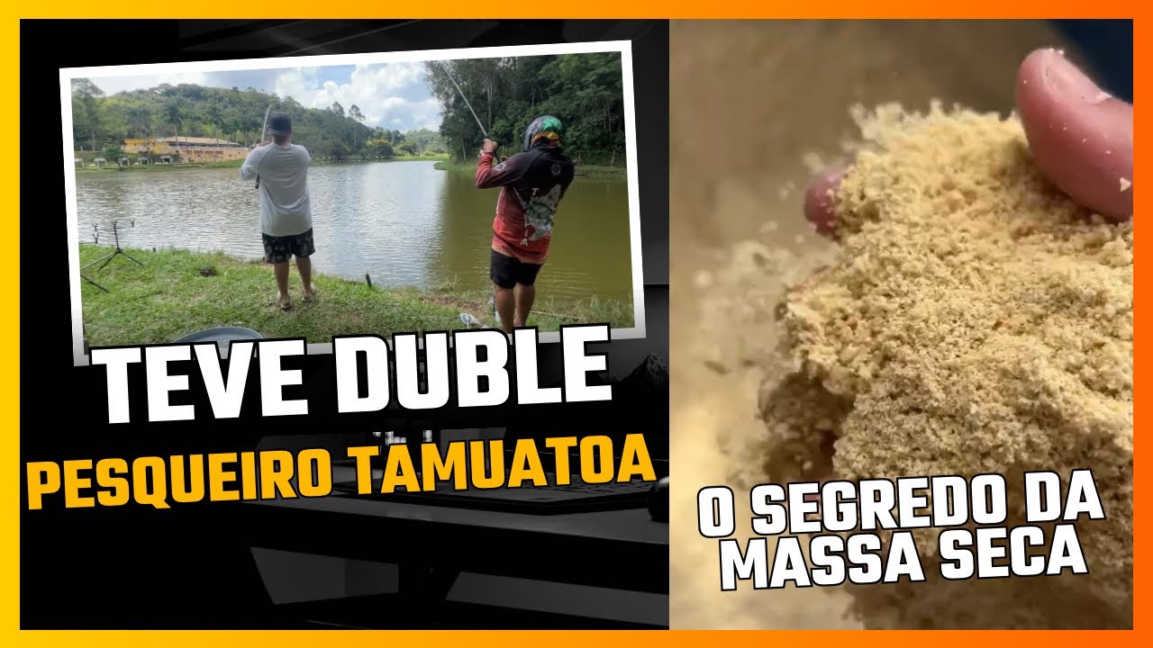 Pescaria de carpa no Tamoatoa (sò media boa)