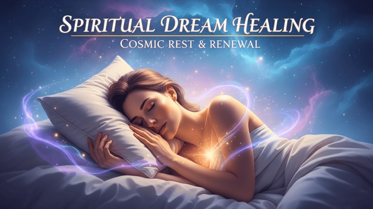 Deep Healing Sleep Frequency – 432Hz 528Hz 741Hz for Mind, Body & Soul