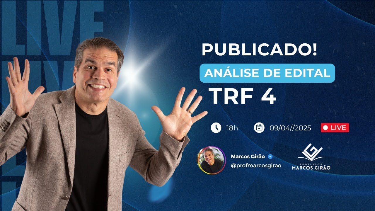 Edital TRF 4 2025 publicad&iacute;ssimo! Vagas p/ Policial Judicial!