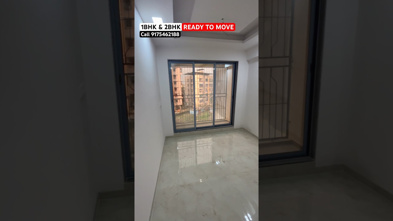 1Bhk 2Bhk 740 Area Big Flat 1.2Km Badlapur Station 📍Ready To Move #badlapur #mumbai #realestate