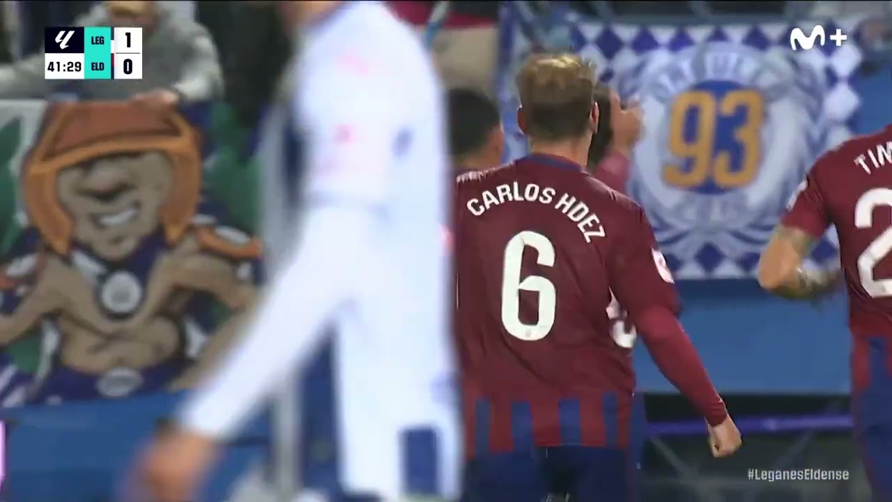 Gol de Sergio Ortu&ntilde;o contra el Legan&eacute;s