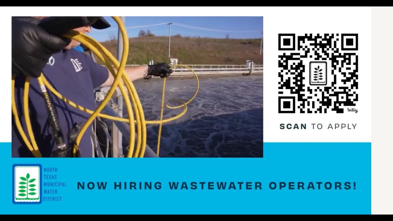 NTTMWD Wastewater Operations - A Rewarding Career