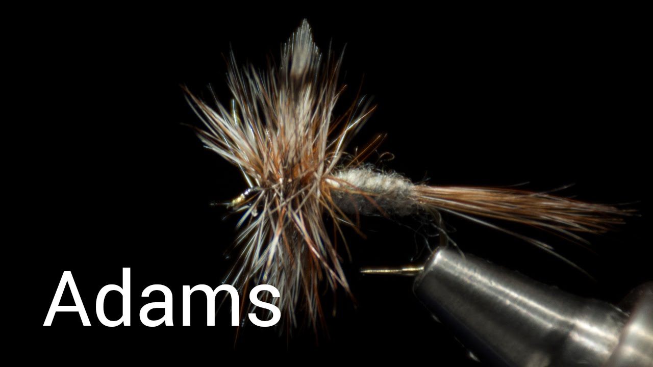 Adams Dry Fly - Fly Tying Tutorial