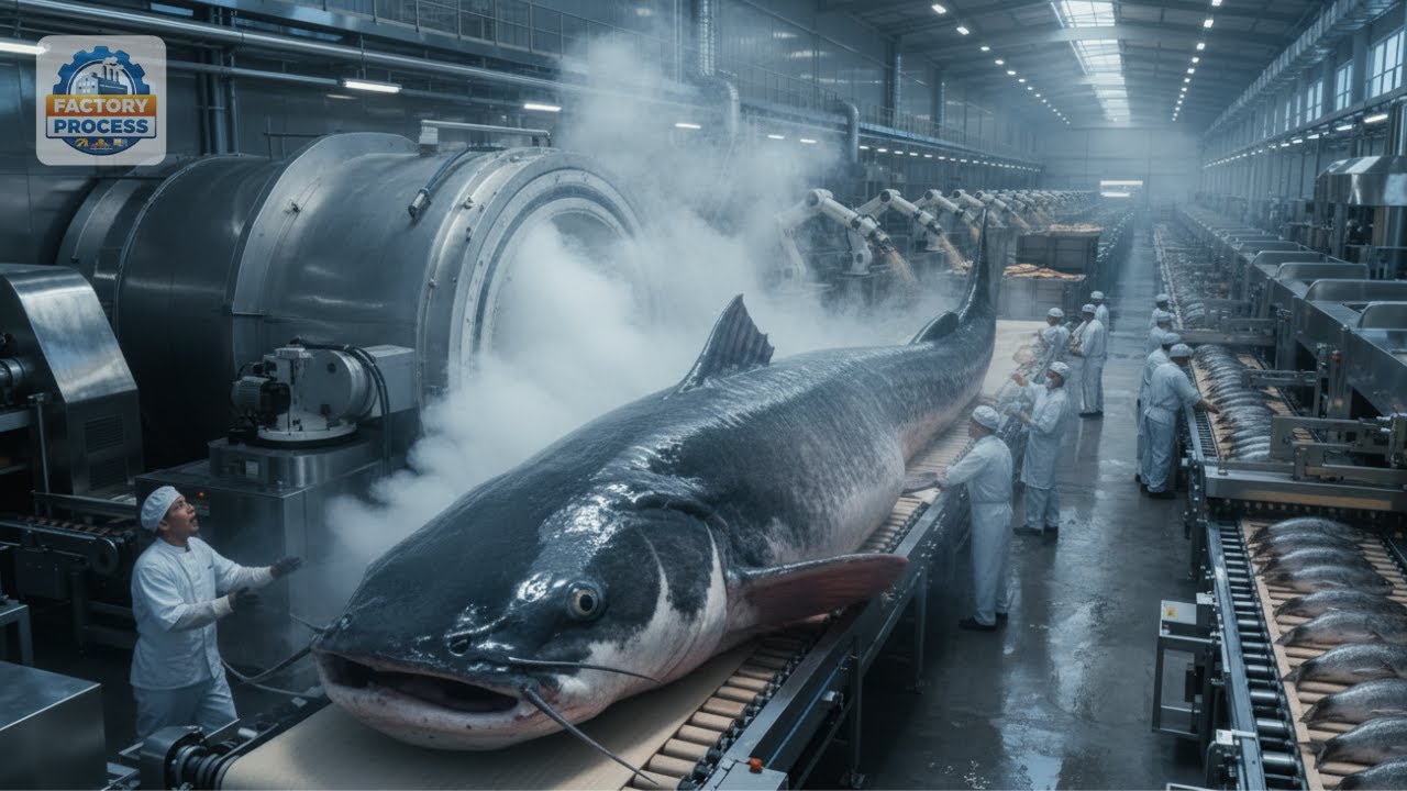 Inside a Modern Fish Processing & Freezing Factory: From Catch to Delivery