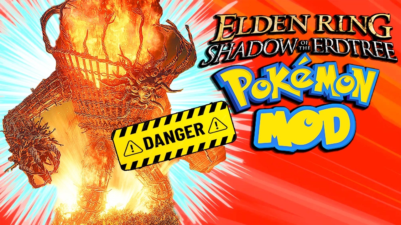 The Most DANGEROUS Pokemon Yet! - Elden Ring Pok&eacute;mon Mod Funny Moments 19