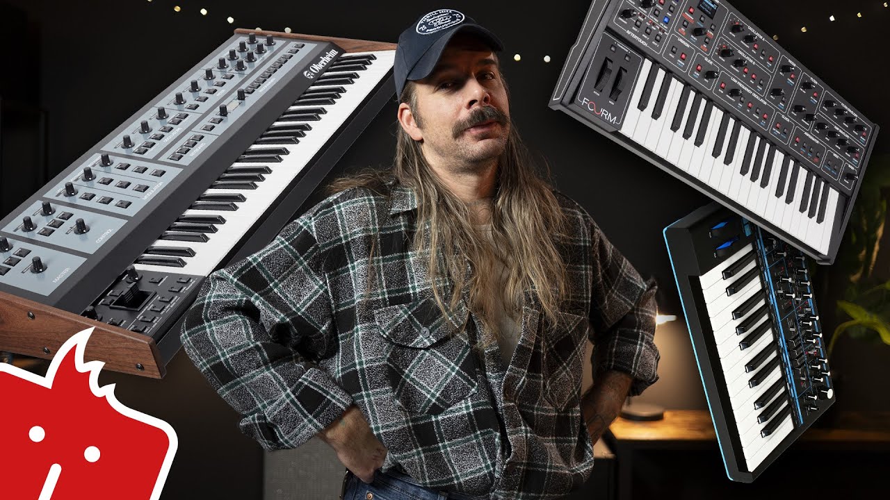 Test 3 syntezátorů s Lazer Vikingem | Novation Bass Station II, Oberheim OB-X8, Sequential Fourm