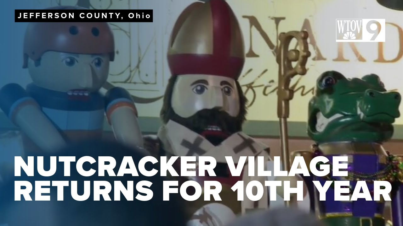 Community unveils new nutcrackers as Steubenville's holiday tradition grows