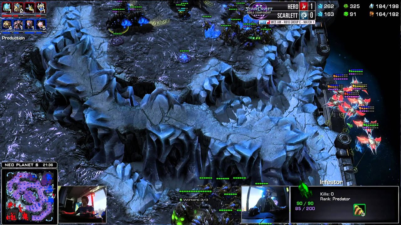 Hero vs Scarlett - Game 2 - WCS AM Premier Ro16 Group C
