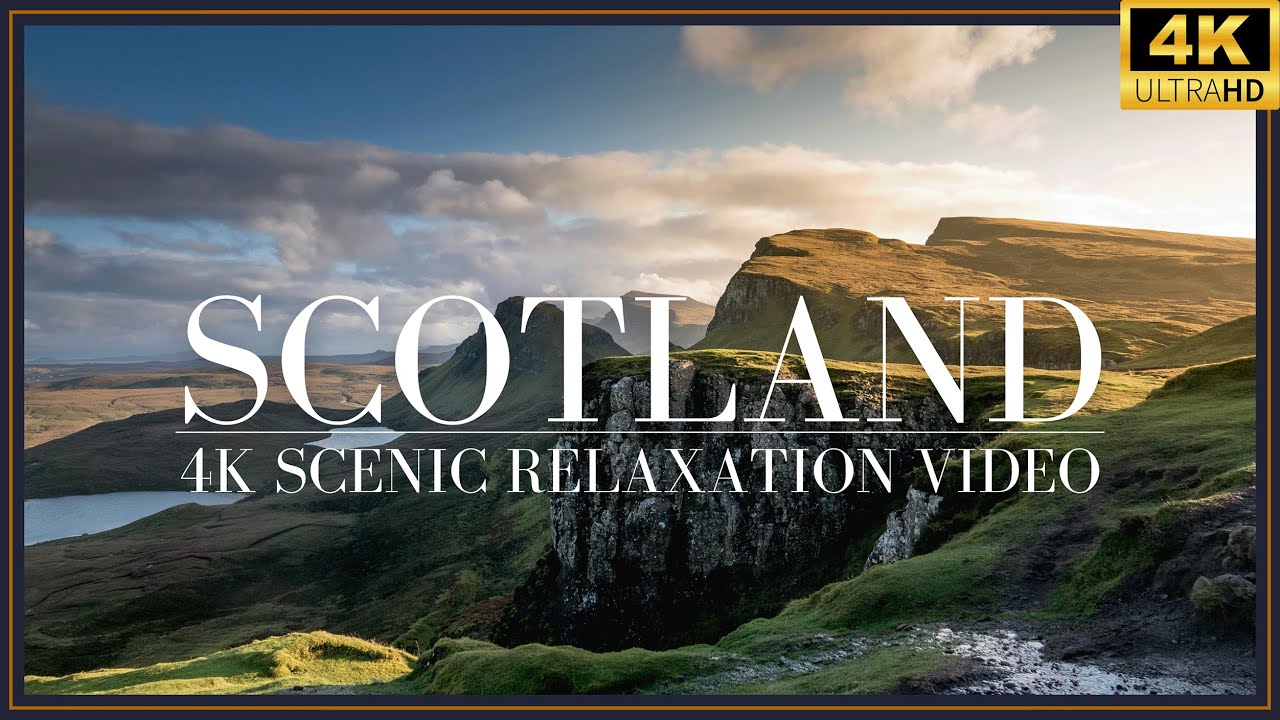 Scotland Landscapes 4K - Scenic Relaxation Film With Local Music | Melodic Mood