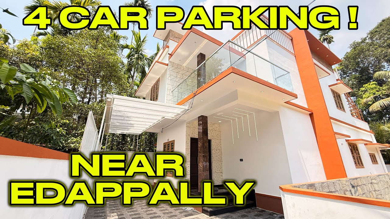 Vlog 918. ഇടപ്പള്ളിയ്ക്ക് അടുത്ത് 4 Car Parking ഉള്ള വീട് | MARBLE HOMES 