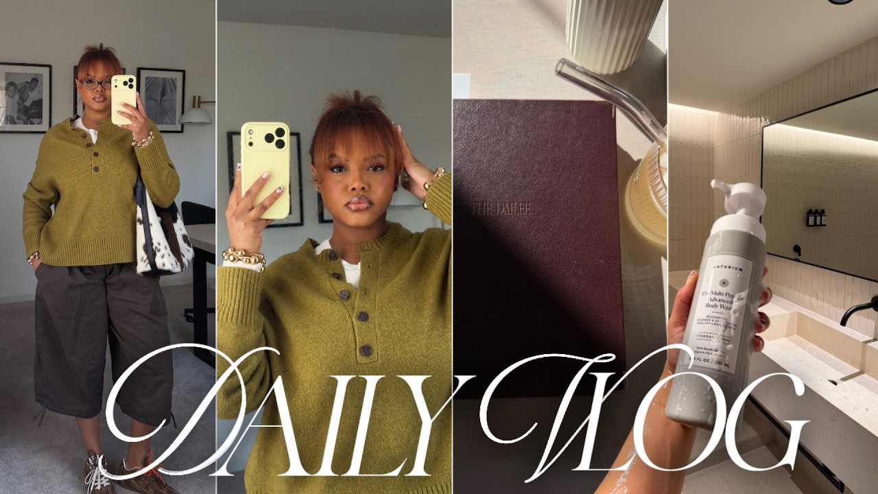 DAILY VLOG: Romanticizing Normal Days🧸 New Hair, OnerActive + Amazon Haul, Working from Hotel, etc.