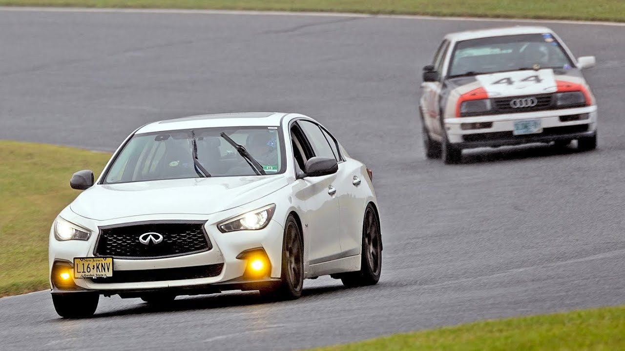2018 Infiniti Q50S AWD -  Passenger POV!! @ Englishtown Raceway Park, Track Prepped w/ Z1 LSD