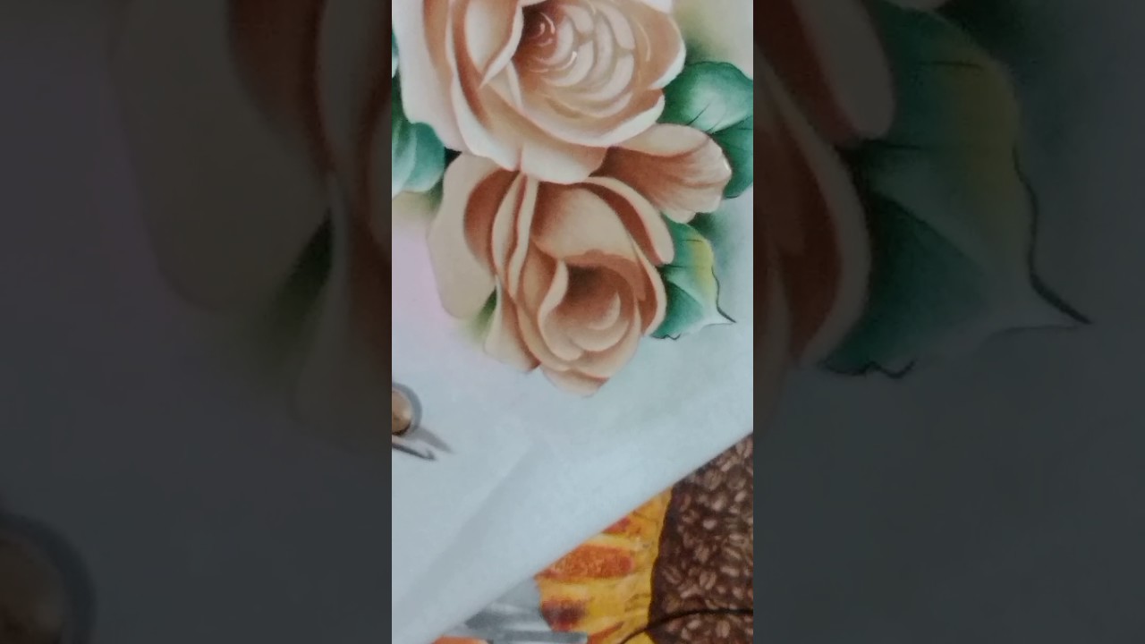 Rosas nos tons de bege:Parte 3