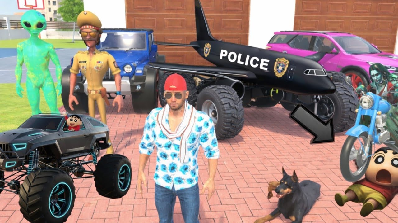 🥳 Kamla ne shinchan ka accident ke diya 🤯 | Indian theft auto game 😎 |