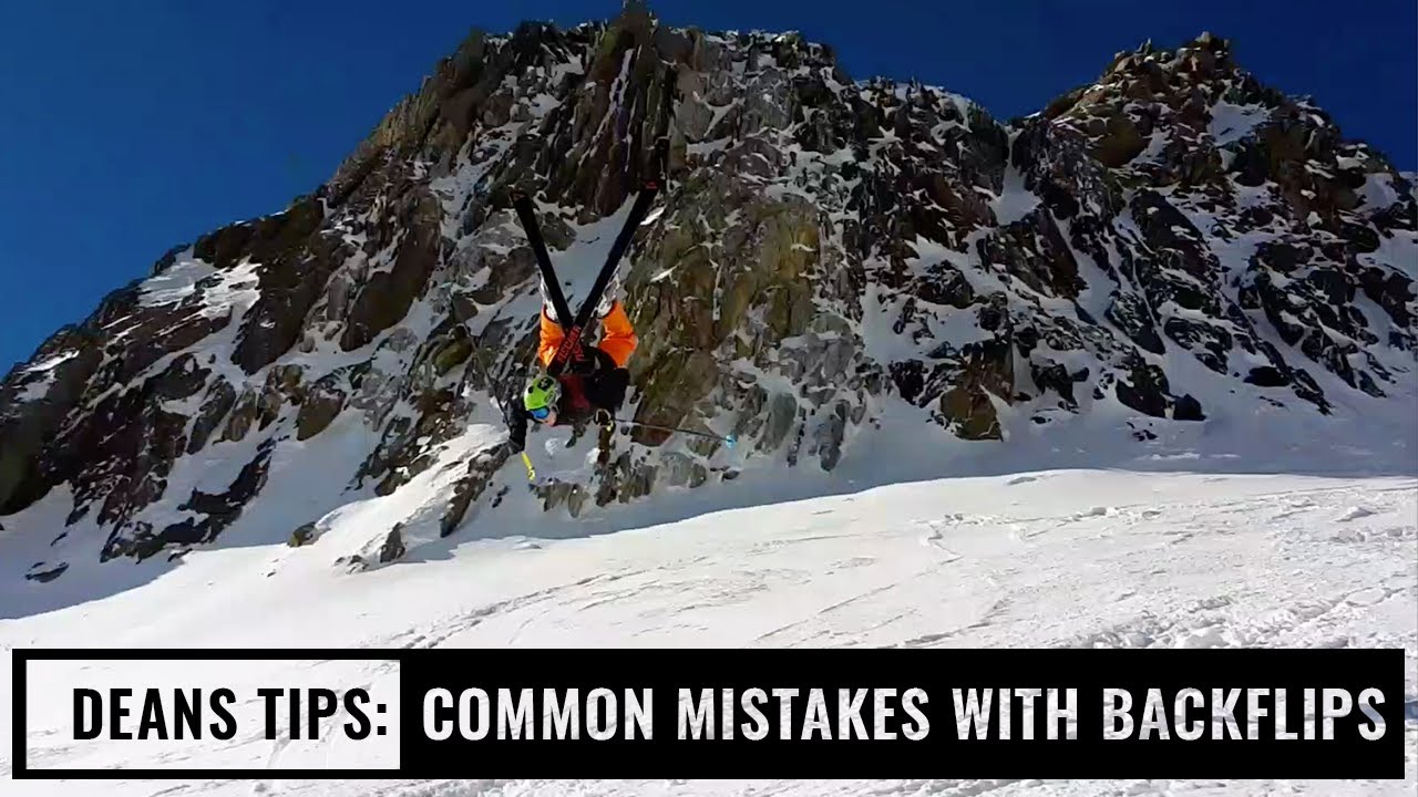 Tips With Dean: Common Mistakes With Backflips On Skis