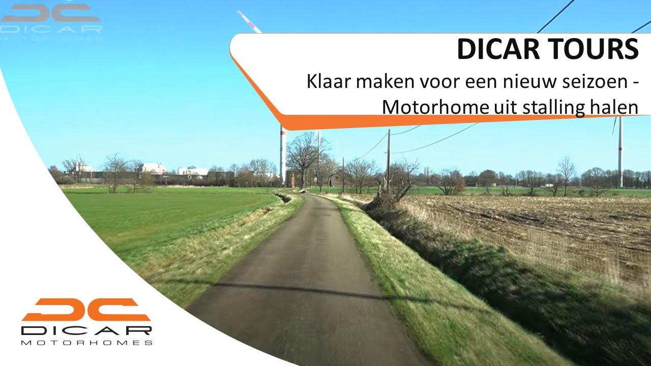 McLouis 2022 - Klaar maken voor een nieuw seizoen - Motorhome uit stalling halen