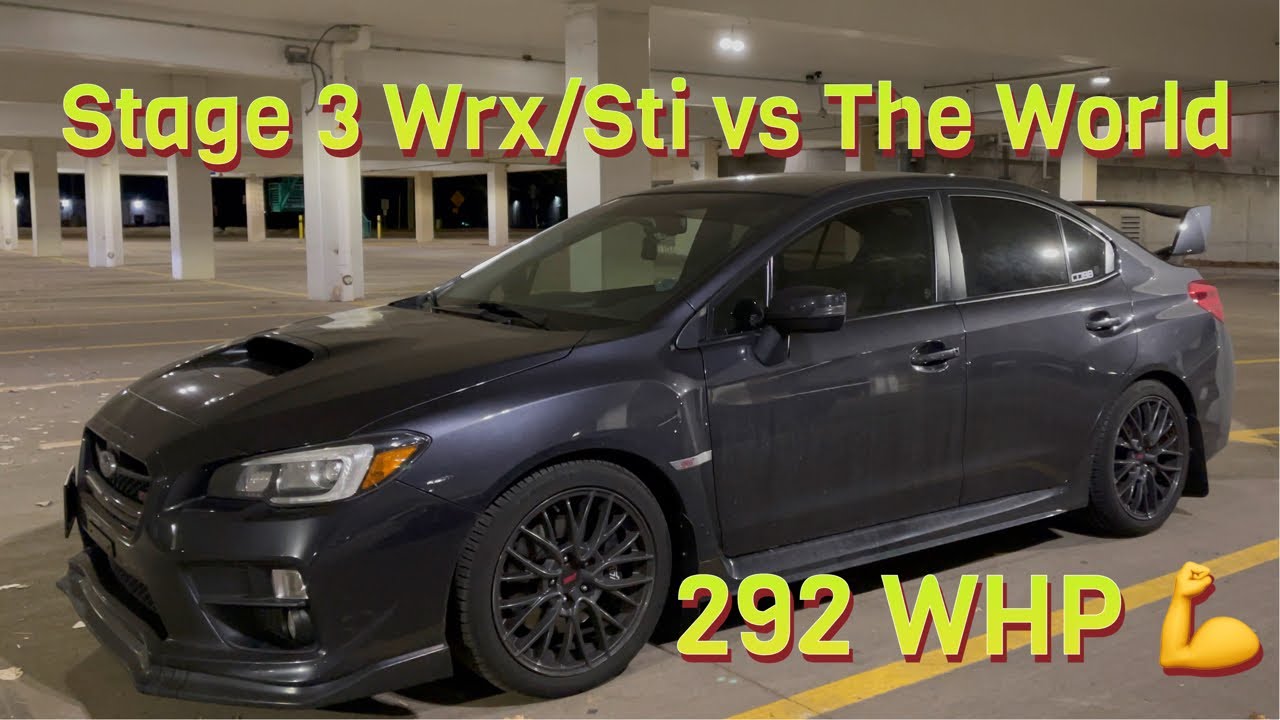 3 этап 2015 Subaru Wrx/Sti против всего мира | Уличная гонка | Неудержим?!