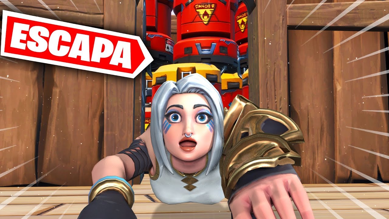 *LA MAQUINA DEL TIEMPO* FORTNITE ESCAPE ROOM
