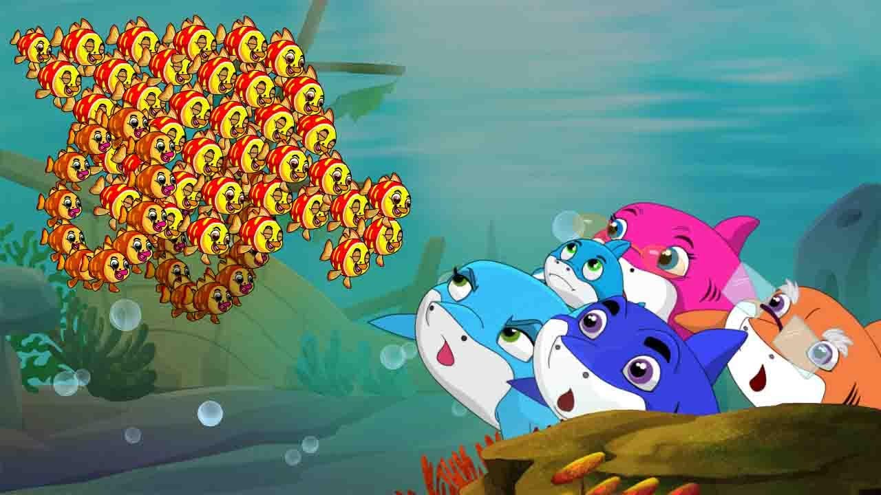 BABY SHARK — обучающие видео для малышей I Детские стишки I Стишки для дошкольников