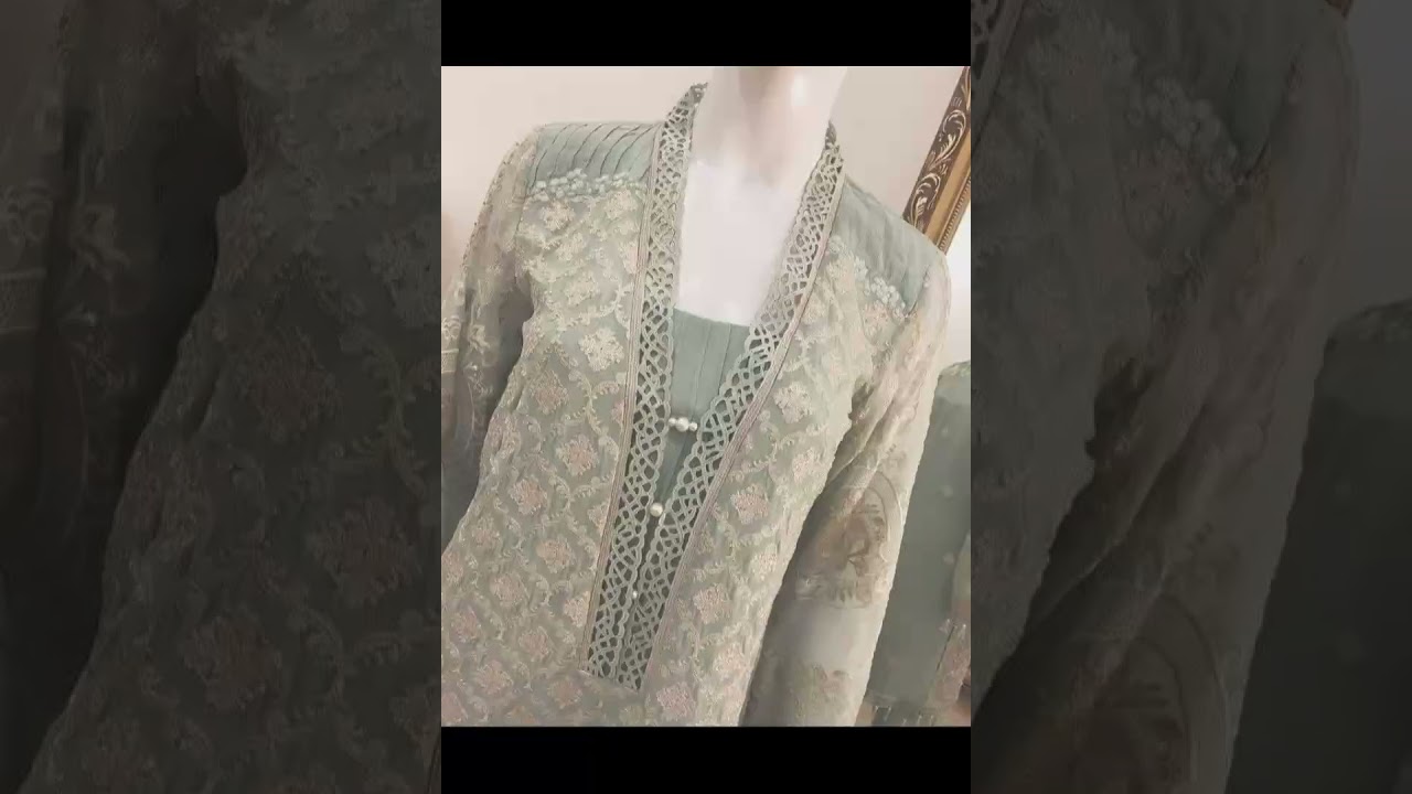 Decent viral neck designs 😀 2026 For eid #viral#fashion#Eid#special 