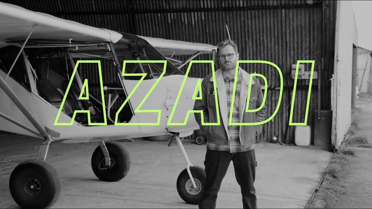Flying a Circuit for Freedom  - زن زندگی آزادی