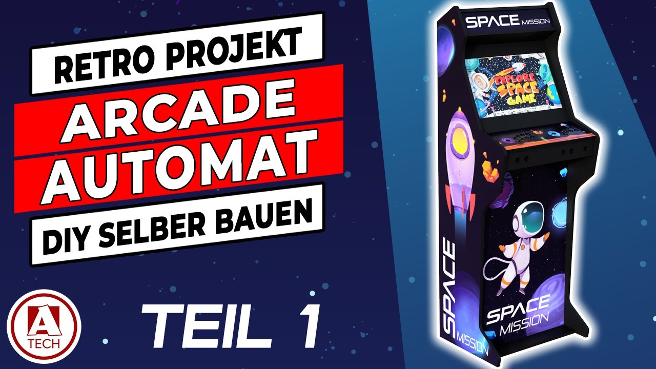 How to? So baue ich mir meinen eigenen Arcade Automat komplett selbst