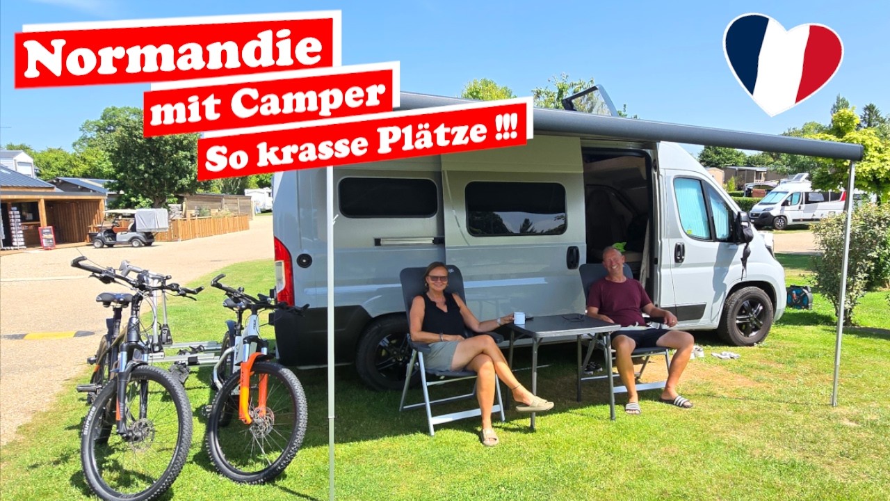 Normandie war zum HEULEN 😱!!! Von Tränen zu Traumplätzen - Frankreich mit Wohnmobil - Camping Urlaub