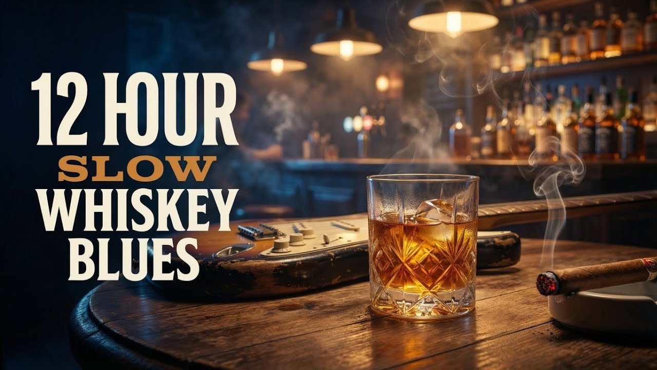 12 HOURS NONSTOP JAZZ & BLUES ☕ Smooth Jazz, Blues Bar & Late Night Cafe Ambience
