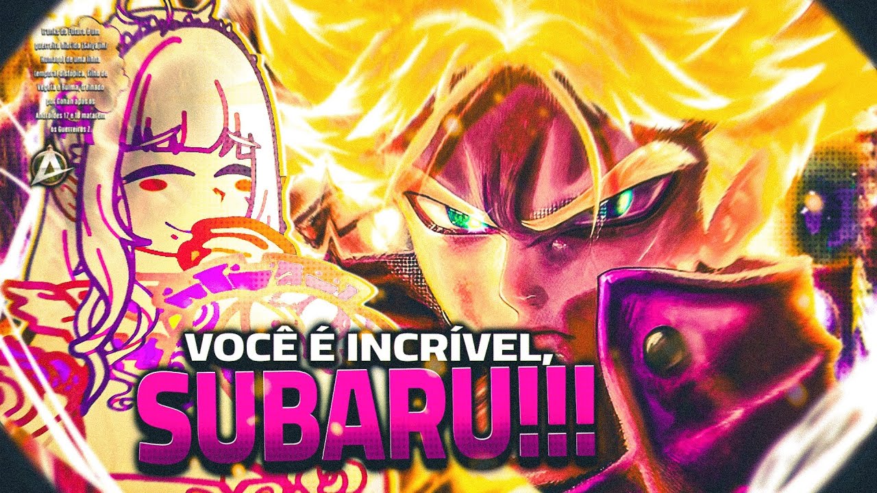 Re:Zero reagindo a ♪ Mirai Trunks (Dragon Ball Z) - Última Luz do Futuro | Subaru As Mirai Trunks