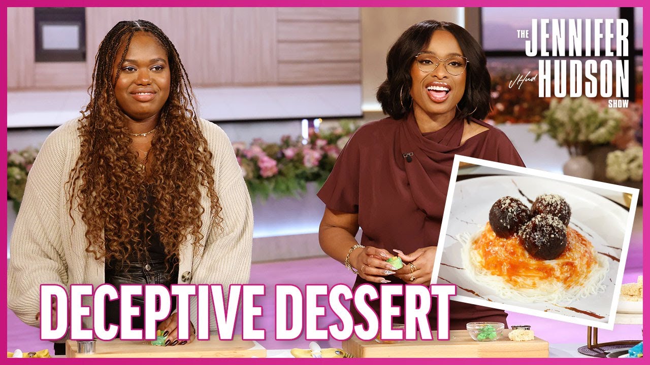 How to Make Dessert That Looks Like Spaghetti and Meatballs