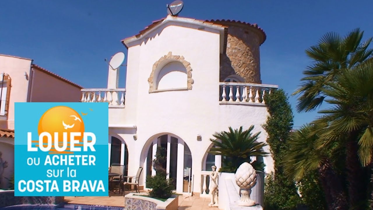 L'immobilier en Espagne sur la Costa Brava, maison avec amarre Empuriabrava