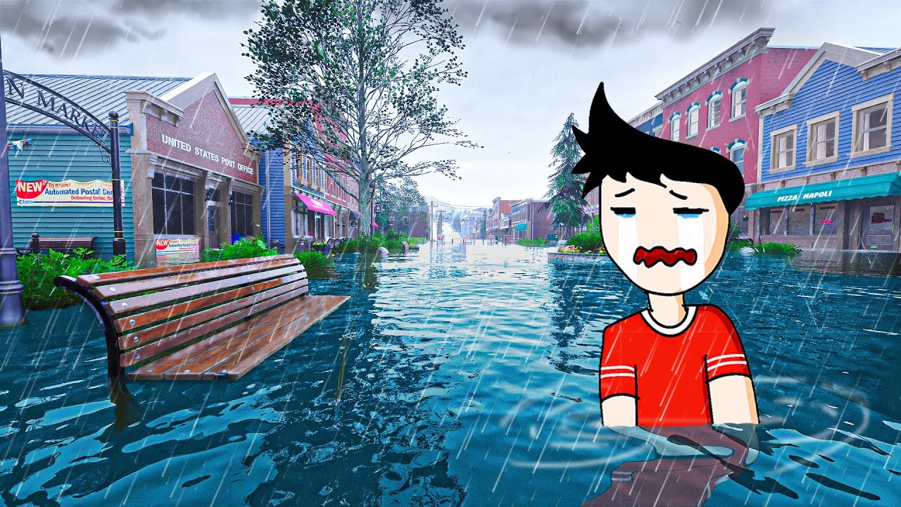 I Saved A Flooded CITY 🌊