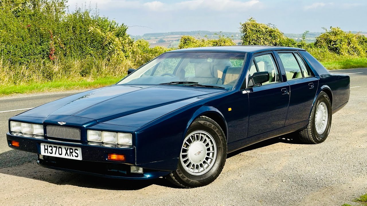 Обзор Aston Lagonda, разгоняющегося до 150 миль в час. Он поразил мир в 70-х и продолжает поражат...