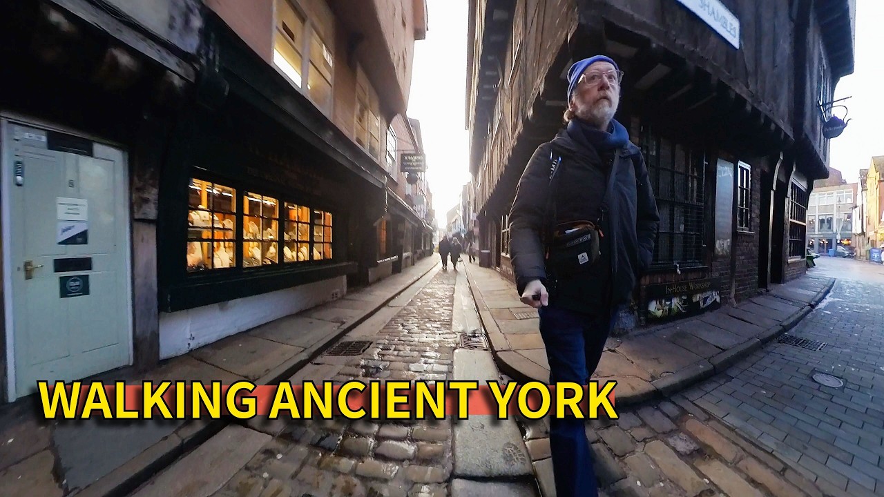 Odkrywanie fantastycznej historii średniowiecznego Yorku (4K)