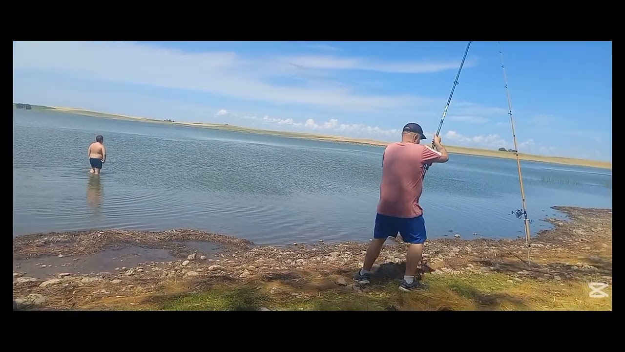 PESCA DE COSTA EN LA LAGUNA DE PIGÜE