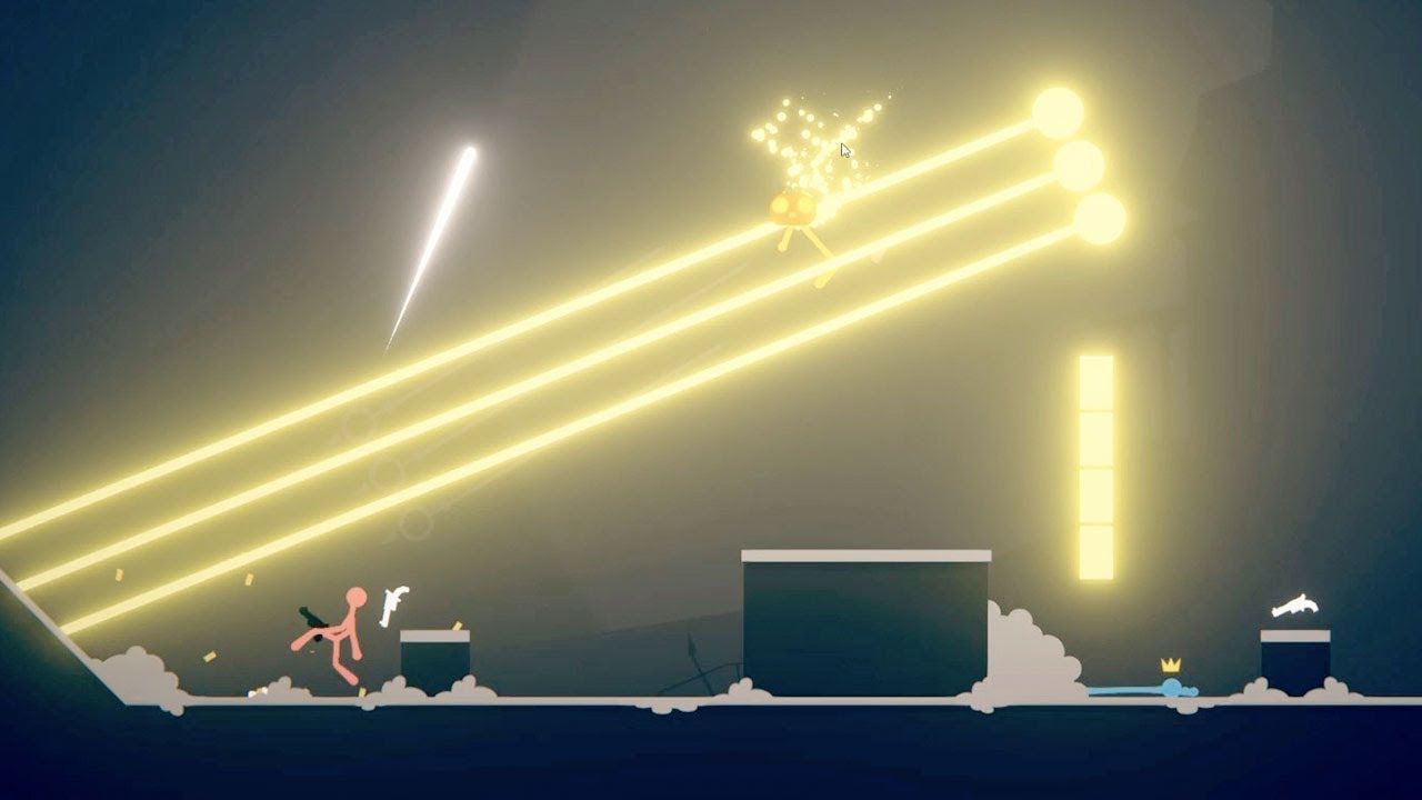 ОГРОМНЫЙ ЛЕТАЮЩИЙ БОСС С ОЧЕНЬ МОЩНЫМИ СПОСОБНОСТЯМИ НАПАЛ НА НАС » Stick Fight (угар, эпик)