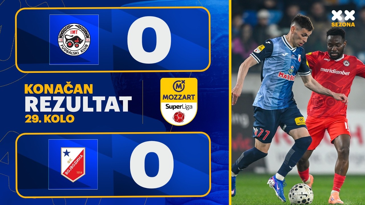 MBSLS 2025/26 - 29.Kolo: IMT &ndash; VOJVODINA 0:0