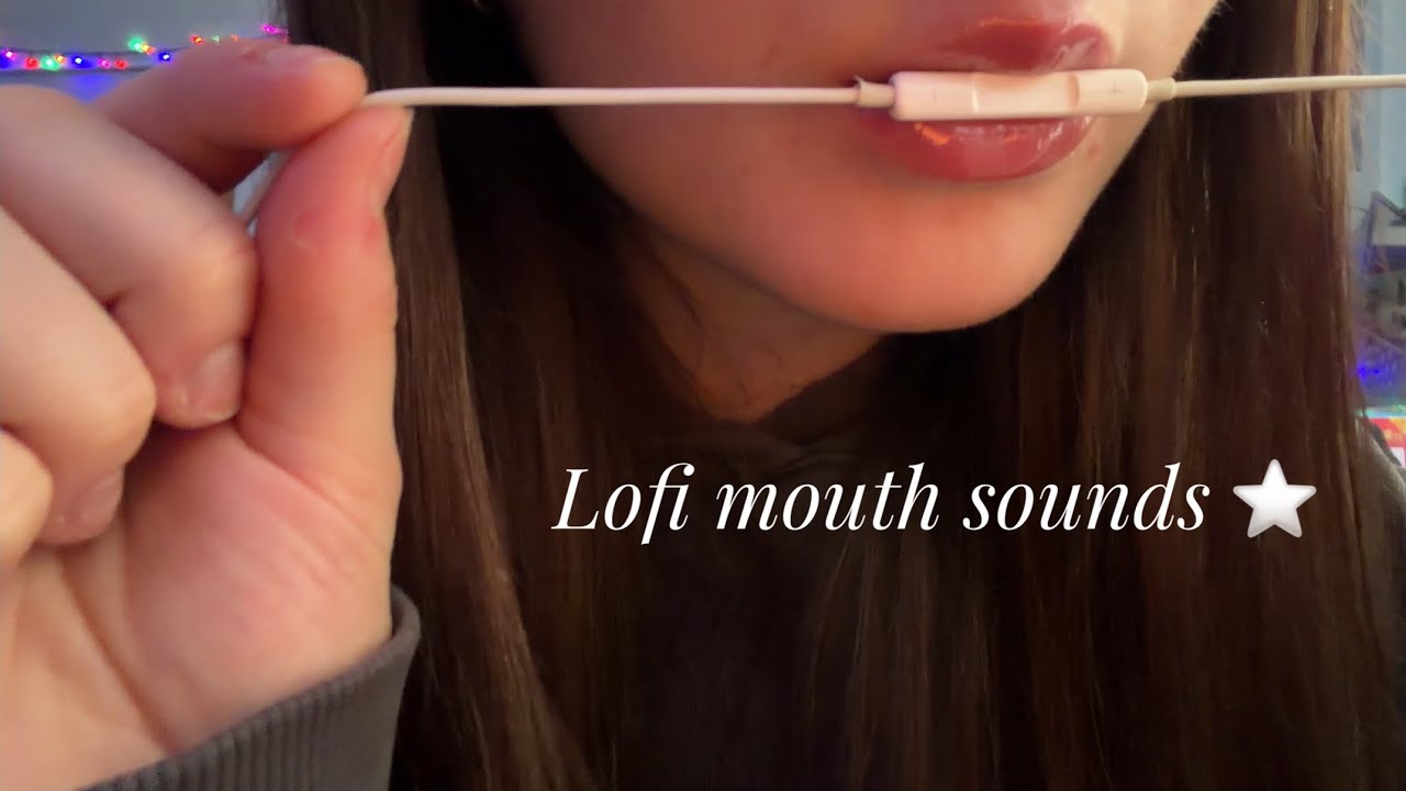 ASMR Lofi Mouth Sounds & Mic Nibbling 👄💤