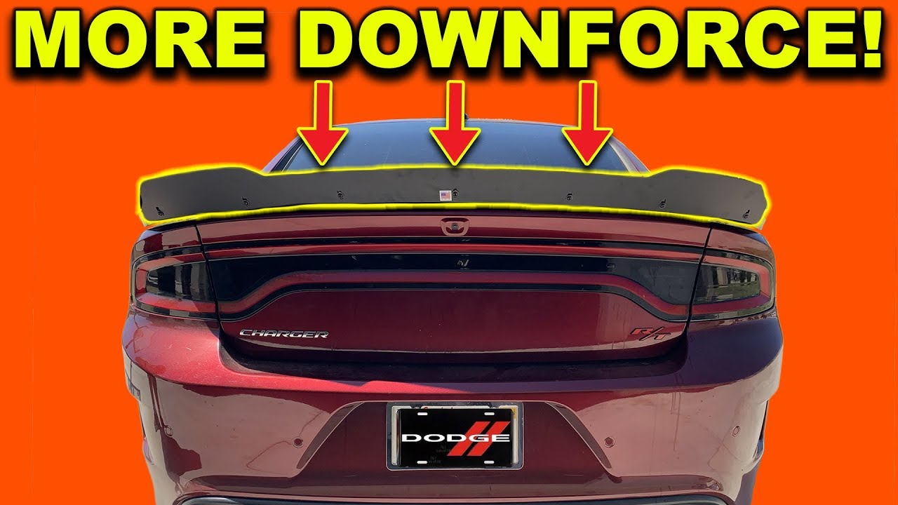 How To Install a Dodge Charger Hellcat Spoiler + Wickerbill ✔️
