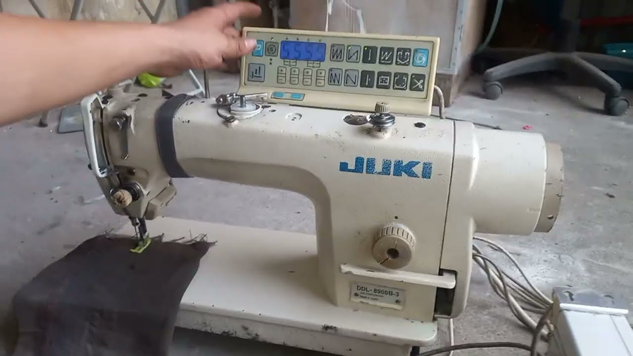 Cách mở khóa tốc độ và reset máy 1 kim juki bảng qxing