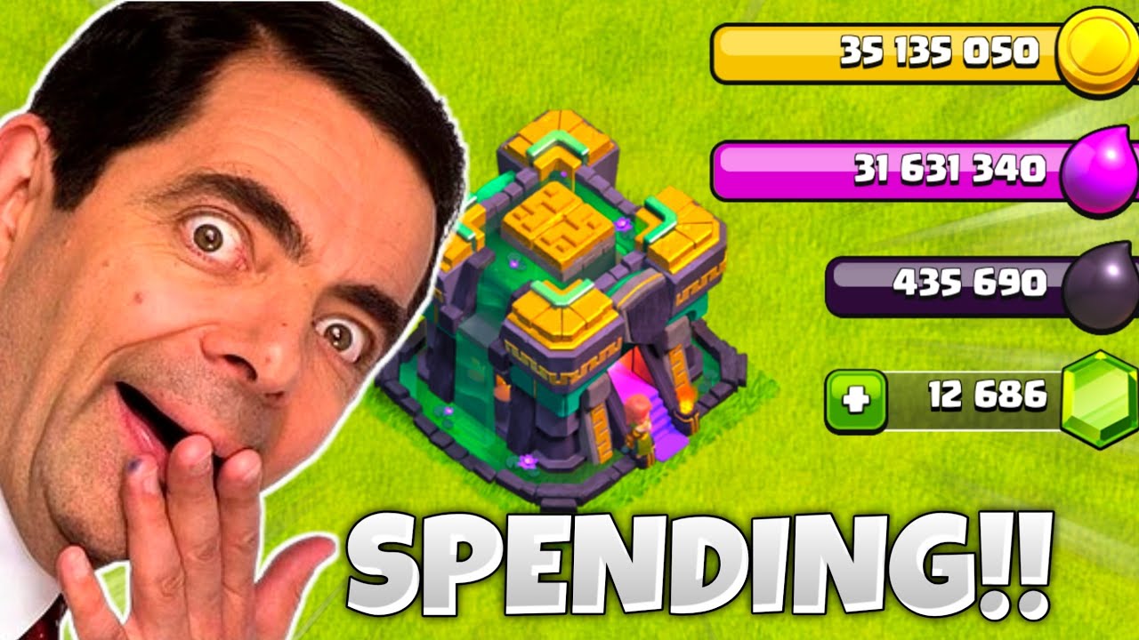 I CROSS MY LOOT LIMIT IN CLASH OF CLANS 